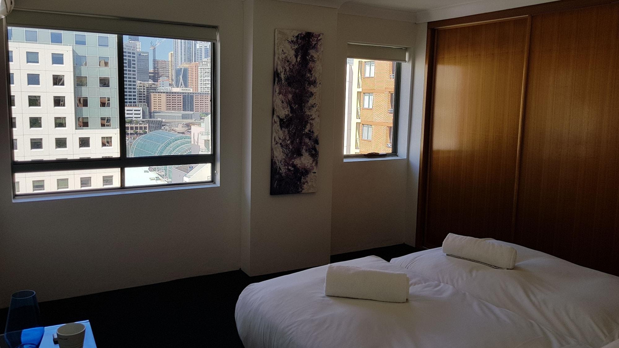 Liv Arena Apartments Darling Harbour シドニー エクステリア 写真